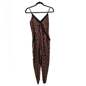 Tribal Pink & Black Jumpsuit Size S
